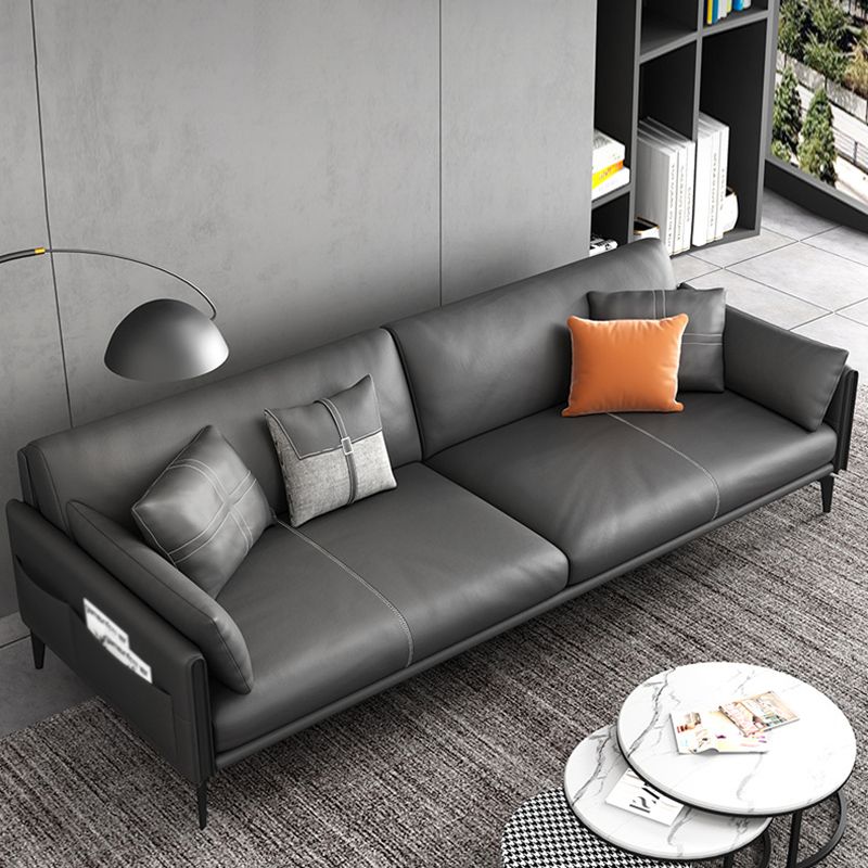 Living Room Contemporary Pillow Top Arm Standard Pillows Sofa Chaise