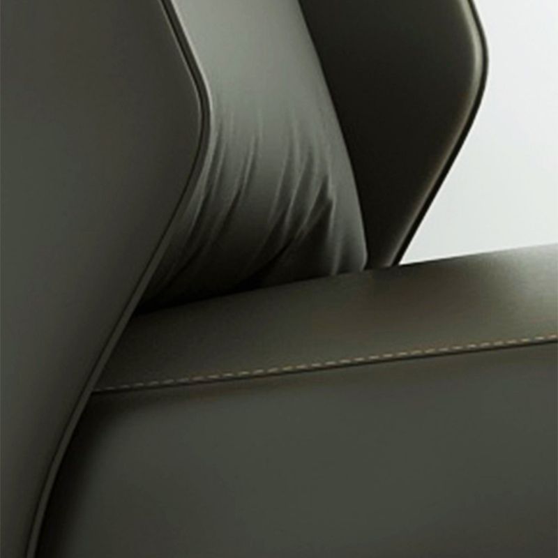 28.3"Wide Tight Back Armless Single Lounge Chair for Bedroom