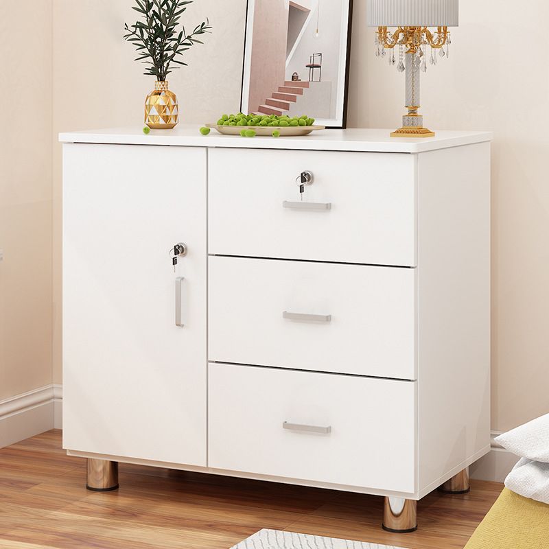 15.74" Wide Accent Chest Wood Contemporary Chest with Drawers