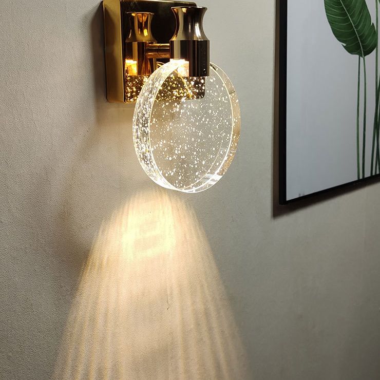 Noordse lichte extravagante stijl gewapende ijdelheid SCONCE Lights Crystal Single Vanity Lamp