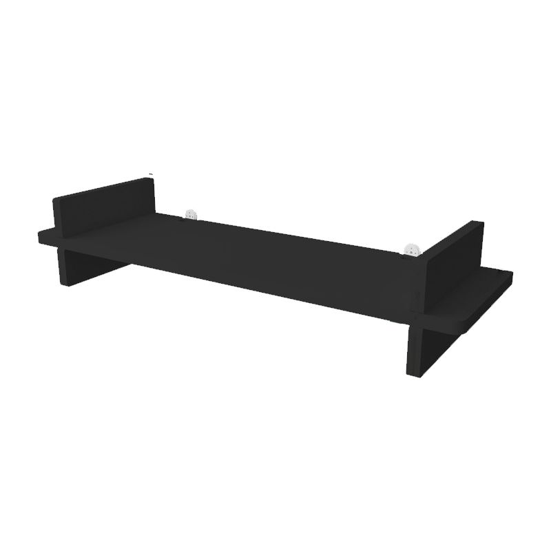 Contemporary Floating Bookshelf 5.9"H Manufactured Wood Bookcase