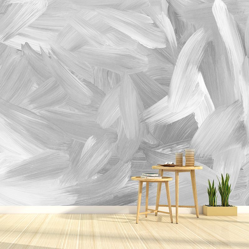 Horizontal Illustration Abstract Mural Environment Friendly Wallpaper for Home