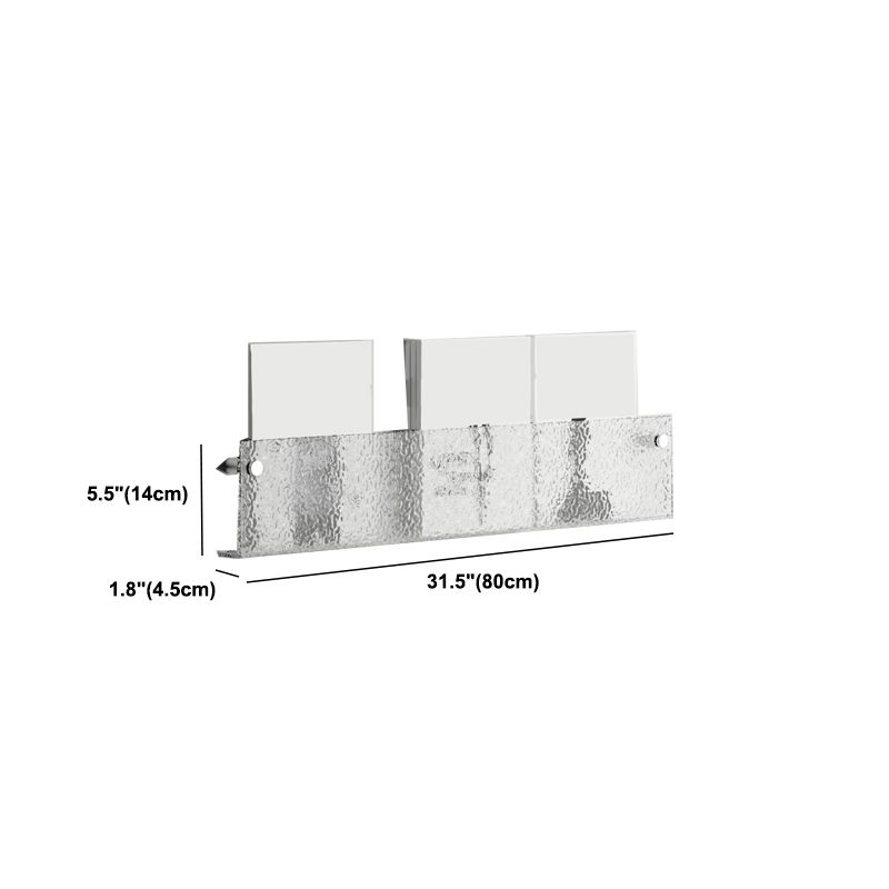 Floating Clear Plastic/Acrylic Bookcase Urban Wall Mounted Shelf