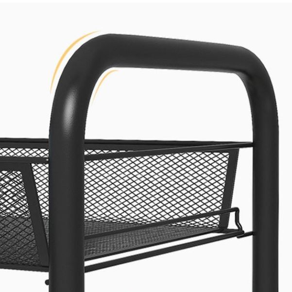 Modern Iron Bookcase, 10.5" W Geometric Bookshelf for Any Room