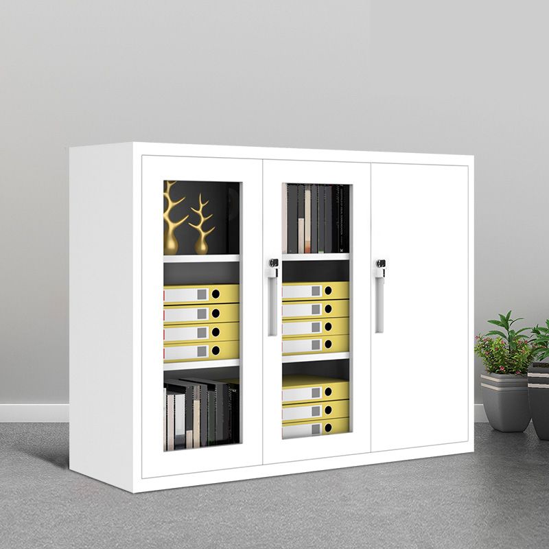 Industrial File Cabinet Steel Frame Key Lock Lateral File Cabinet for Office