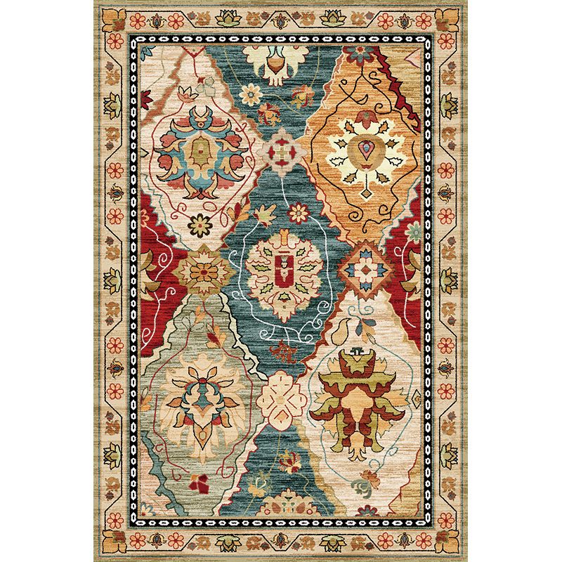 Tappeto per soggiorno multiplo stampato a fiori multipla venage polyster easy care moquette per animali domestici