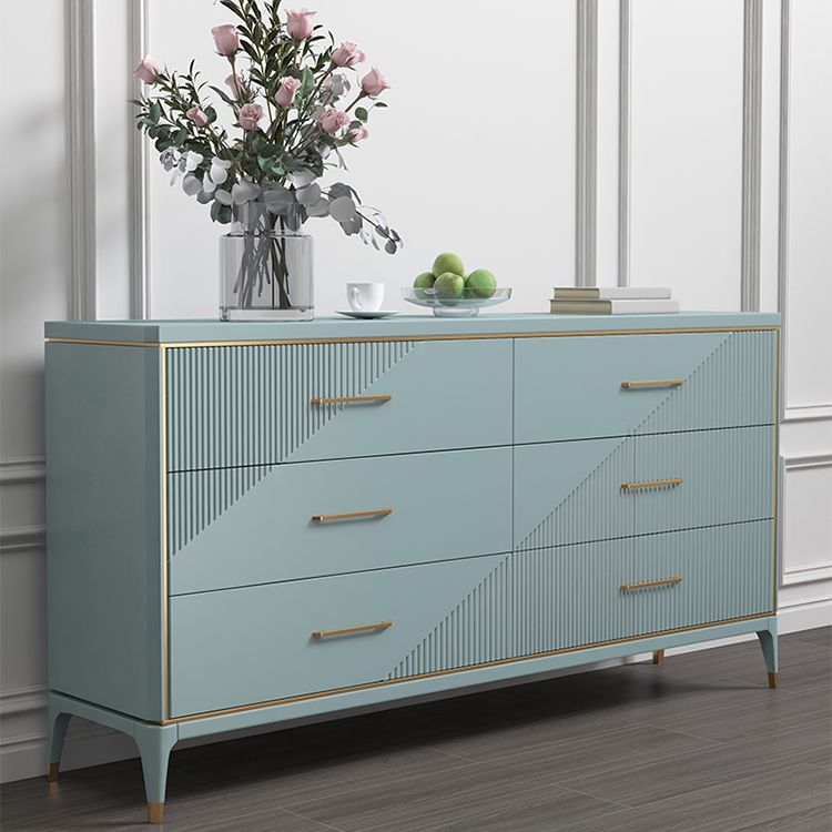 Classic Glam Storage Chest 3/5/6/10 Drawers Double Dresser , 15.6 Inch Width