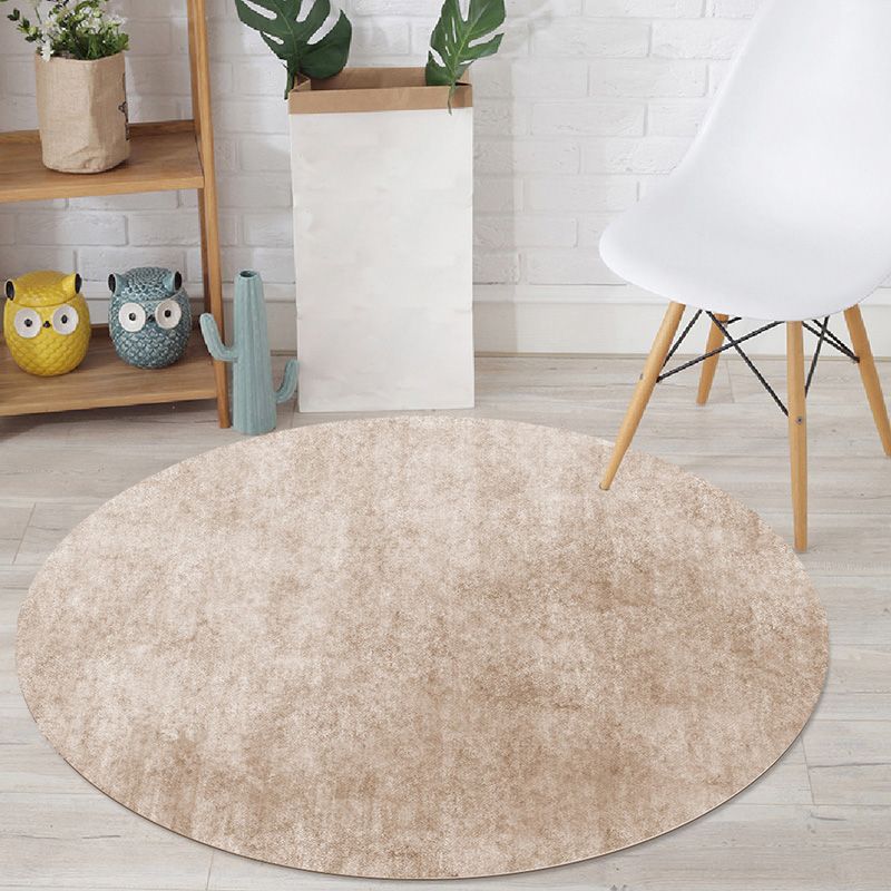 Modern Carpet Rustic Effect Area Rug Washable Polyester Anti-Slip Carpet for Home Decoration