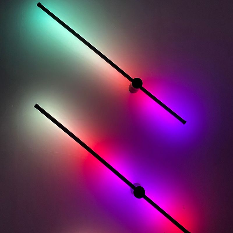 Moderner Stil Linearer Wandleuchte Wandleuchten Metall 2 Lichter Wandbeleuchtung Ideen