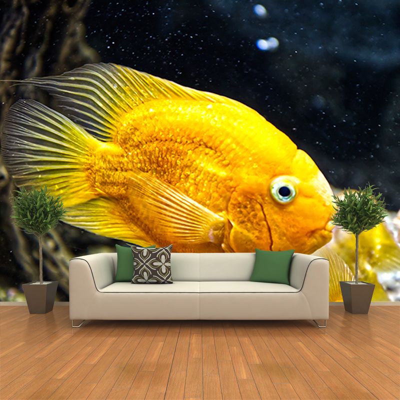 Underwater World Mural Wallpaper Photography Style for Guest Room Home Decor