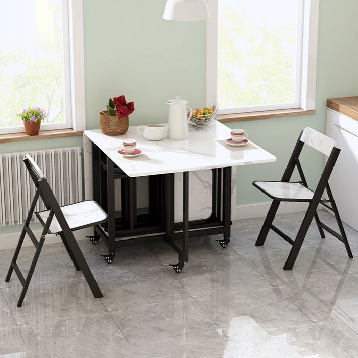 Modern Dining Set 1/2/4/5/7/9 Pcs Wood Dining Table and Chairs