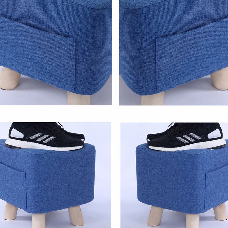 Red Modern Standard Plaid Pattern Trea Resistant for Living Room