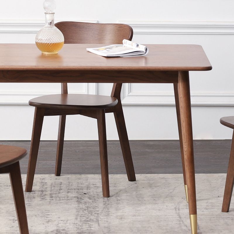 Modern Style Solid Wood Dining Sets with Rectangle Table Dining Furniture for Dining Room