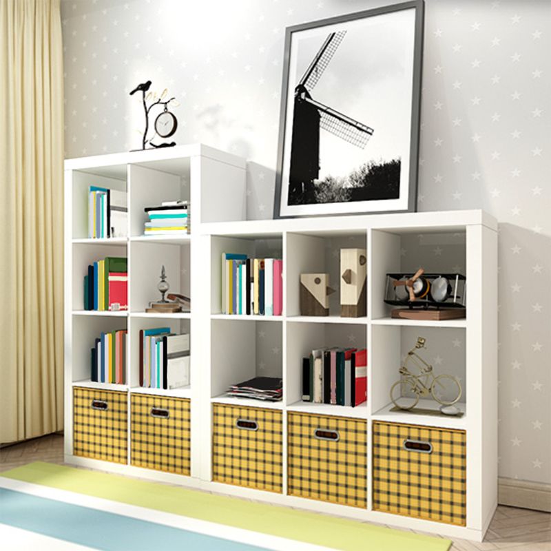 Modern Engineered Wood Bookshelf Standard Open Back Bookcase (Drawers not Included)