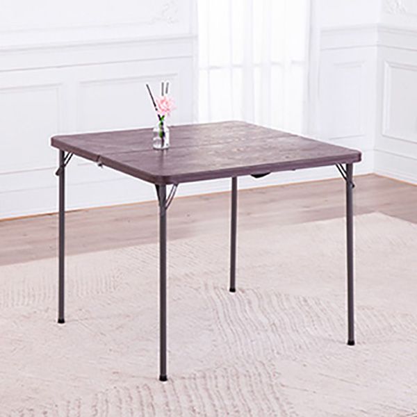 Contemporary Square Dining Table Plastic Folding Catio Table