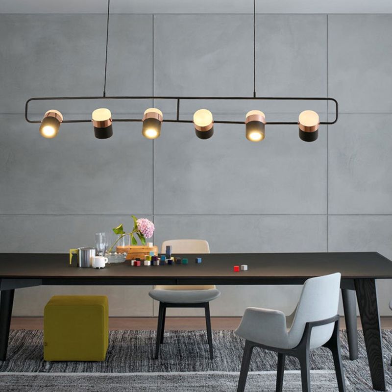 Nordic Pendant Light Modern Style Rotatable Chandelier Lamp Fixture for Dining Room