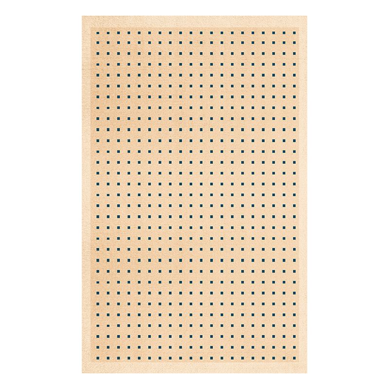 Light Brown Modern Rug Polyester Pattern Indoor Rug Stain Resistant Rug for Home Decor