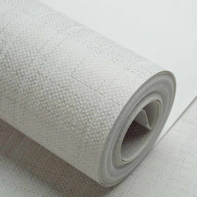 Simple Soft Color Non-Woven Wallpaper Smooth Solid Moisture-Resistant Wall Decor