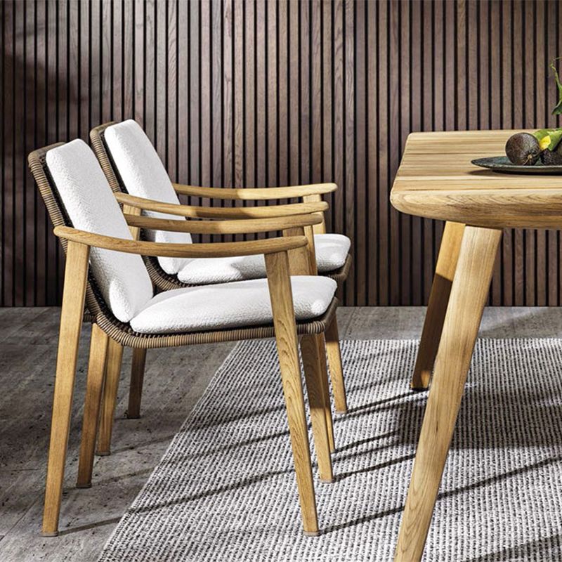 Rectangle Solid Wood Dining Table Brown Farmhouse Table, 29.52" High