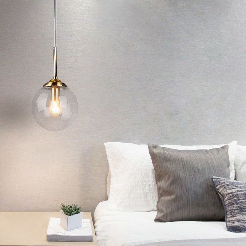 Klarglas Deckenleuchte Ding Room Schlafzimmer Multi Light Modern Hanging Light