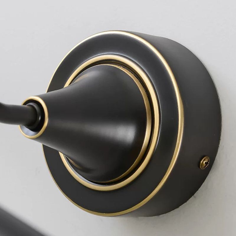 In stile postmoderno a forma lineare wall doconce metallo 1 luce sconce per bagno