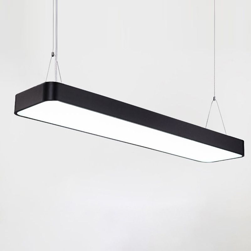 Metal Frame Led Pendent in Modern Style Led Suspended Lights for Office Conference Room