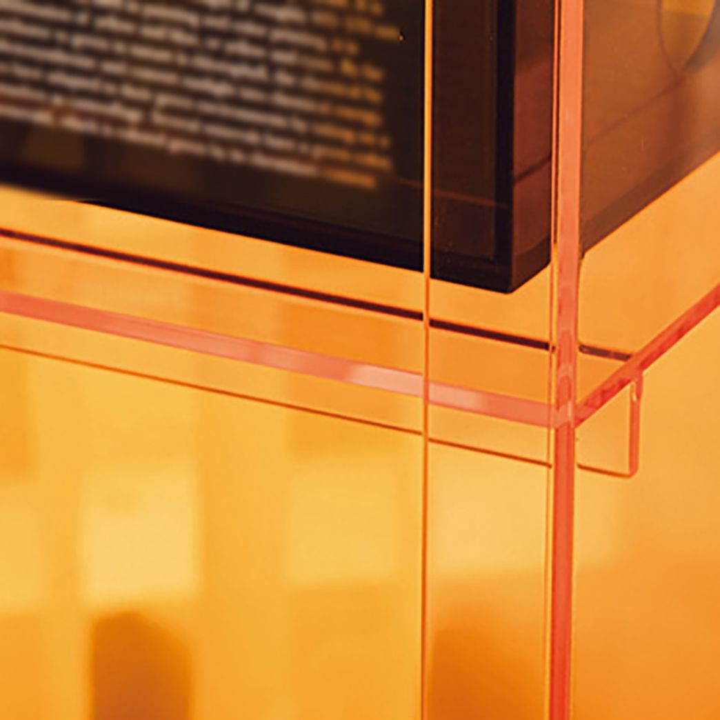 Libreria standard chiusa verticale glam libreria acrilica per casa