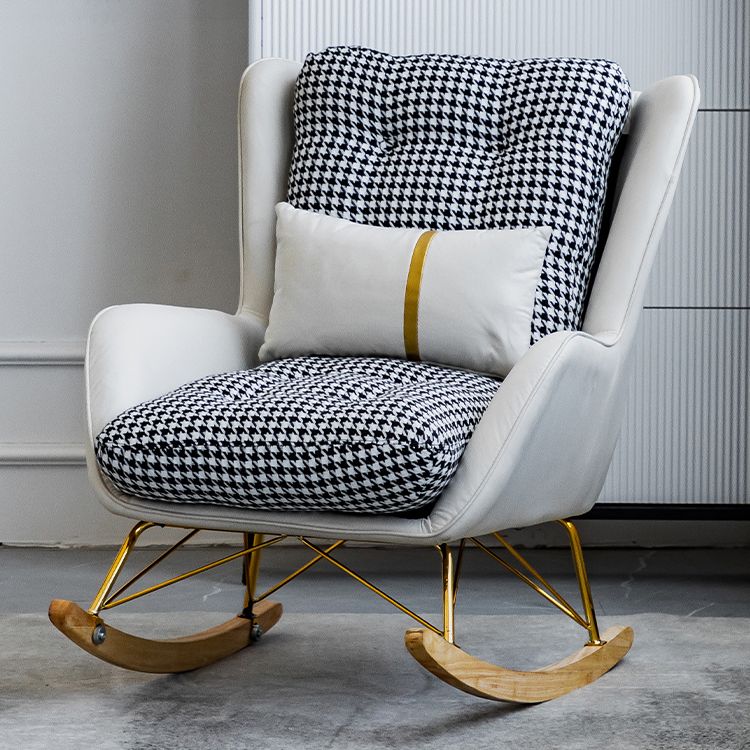 Living Room Light Luxury Lazy Sofa Chair Leisure Chaise Home Rocking Chair