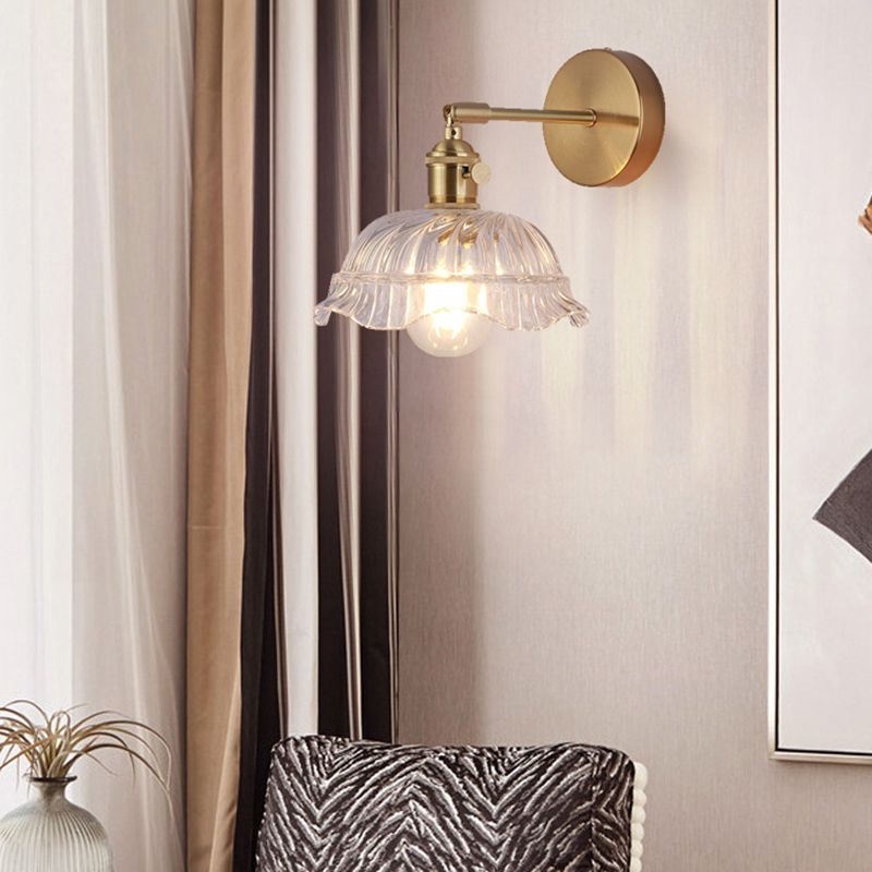 Glasgeometrische schaduw Wandlampen Modern eenvoudig