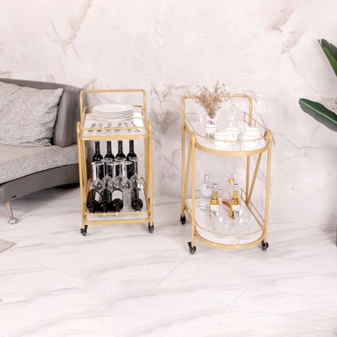 31.1"H Modern Rolling Prep Table Rectangular Metal Prep Table for Home Use