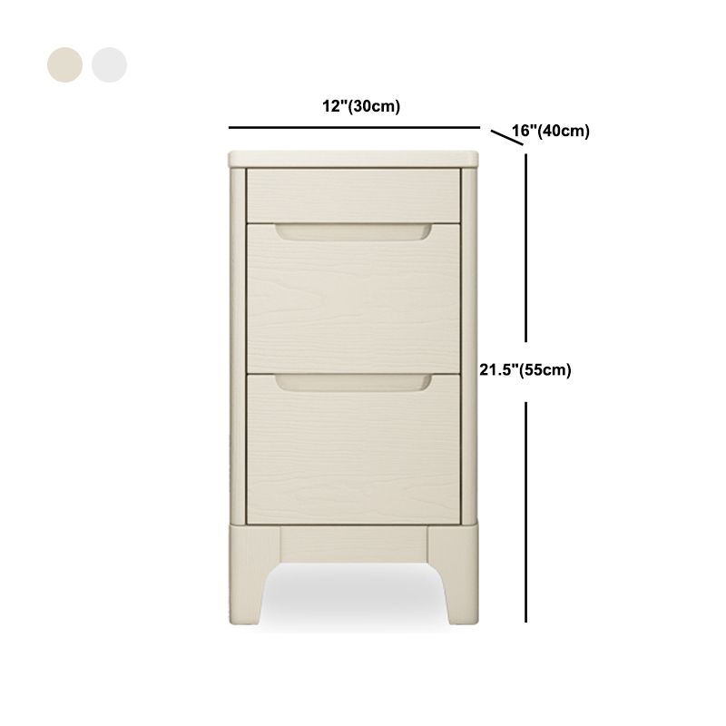 Contemporary Solid Wood Chest, Rectangle Accent Chest with Drawers