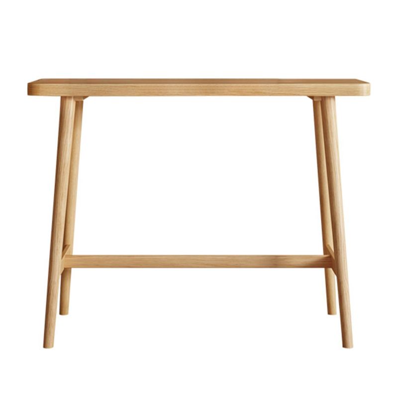 Modern Style Rectangle Bar Table 1/2/3 Pieces Pine Solid Wood Counter Table