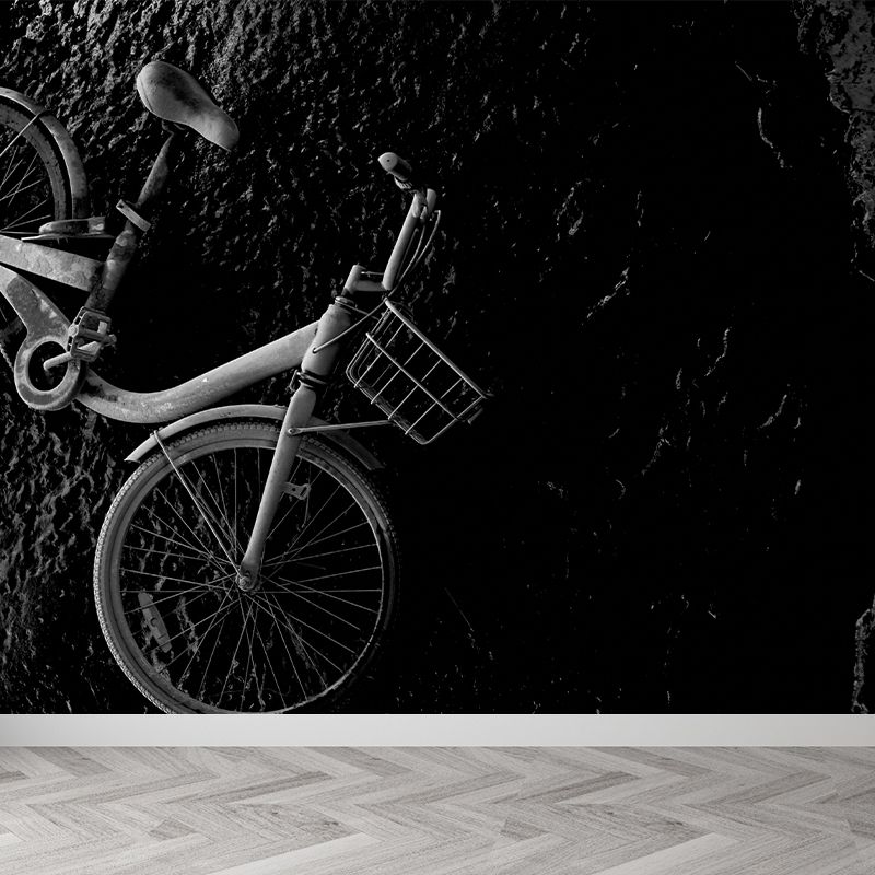 Industrial Photography Bicycle Mural Wallpaper Wall Covering Dining Room Wall Mural