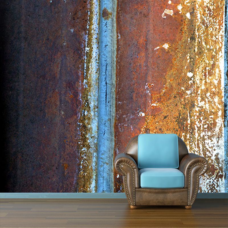 Metal Properties Mural Wallpaper Wall Covering for Living Room Decoration