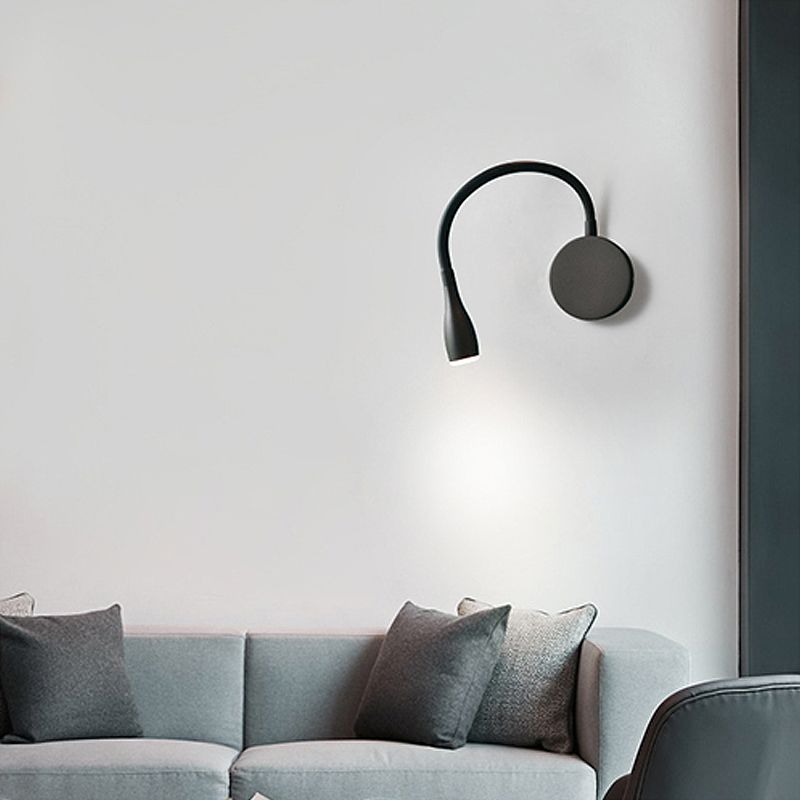 Nordische moderne Wandhalterung helles Schlafzimmer Einfache flexible LED -Wandlampenlampenvorrichtung