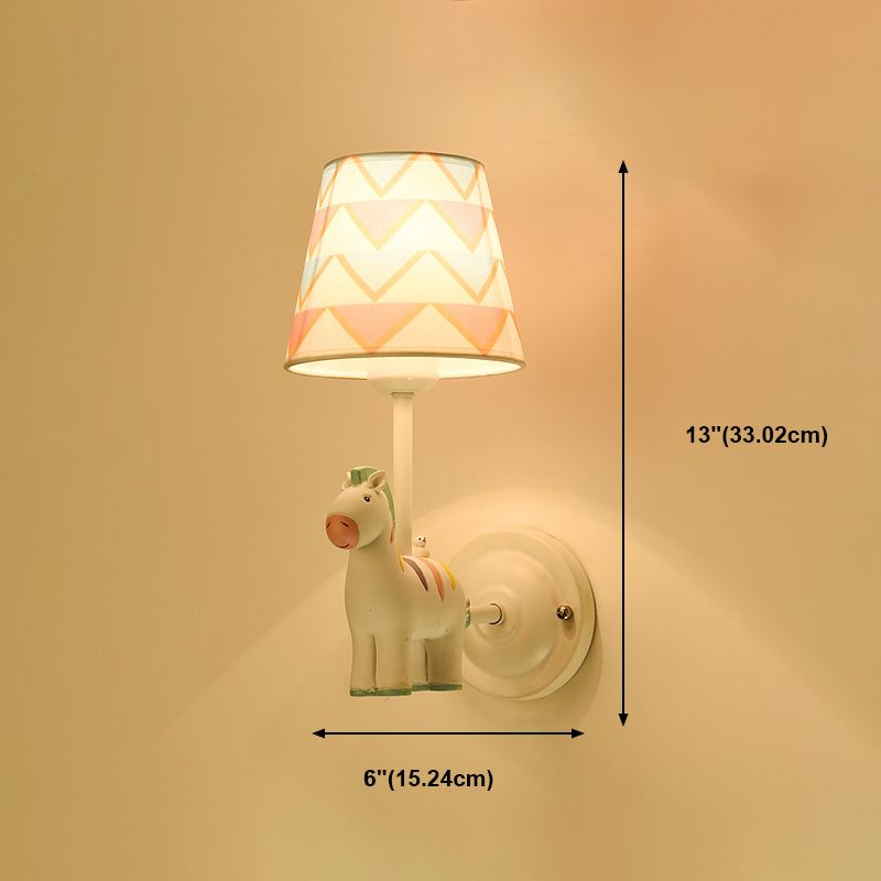 Modern Creative Wall Lamp Resin 1-Light Wall Light for Children's Room