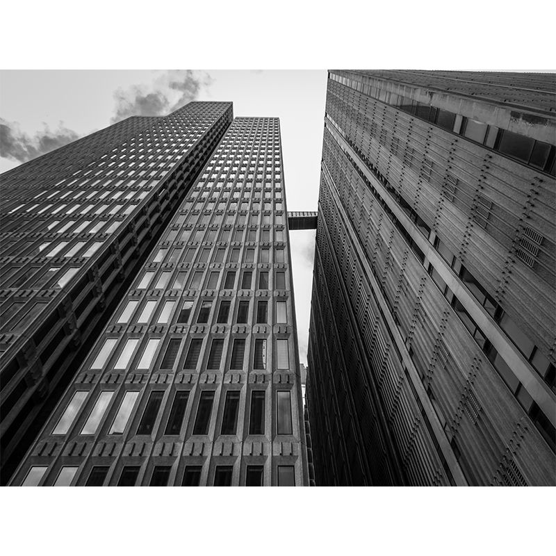 American City Architecture Landscape Removable Wall Mural for Meeting Room