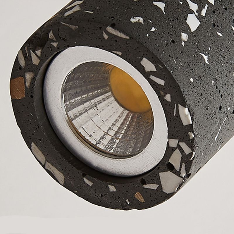 Moderner Stil hängend Licht Zement Anhänger Beleuchtungsstoffe für Wohnzimmer