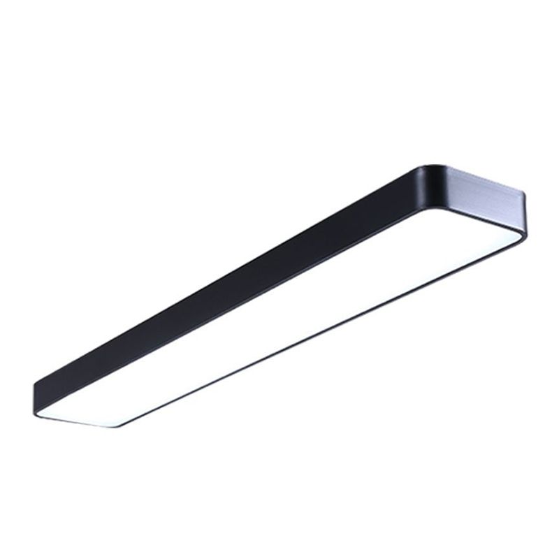 Modern Style LED Pendent Rectangle Suspended Lights for Conference Room