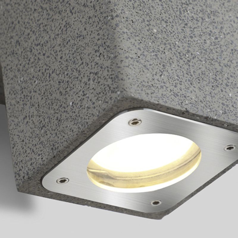 Modern Stone Wall Sconce Lighting Black/White Wall Mounted Lights