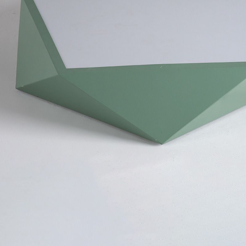 Nordic Style Kleurrijke Macaron Flush Mount Plafond Licht voor Kid's Room