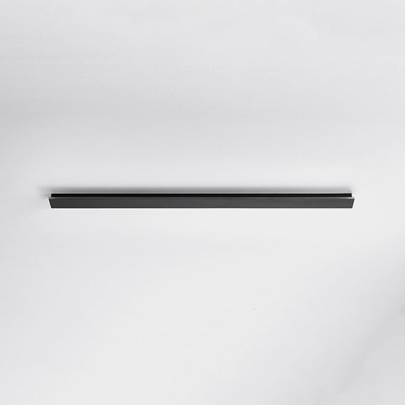 Plafonnier encastré à LED linéaire, luminaires de plafond modernes avec abat-jour en acrylique