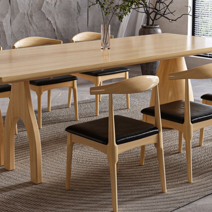 Industrial Solid Wood Dining Table Set 1/2/7 Pieces Dining Set