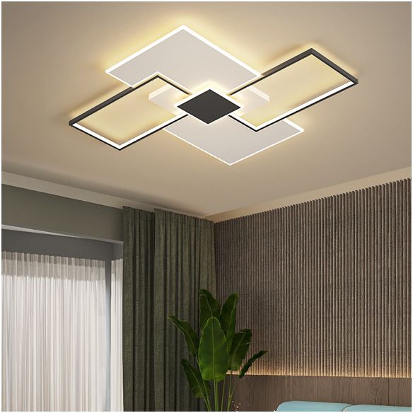 Creatieve geometrische inbouw plafondverlichtingsarmaturen voor woonkamerrestaurant