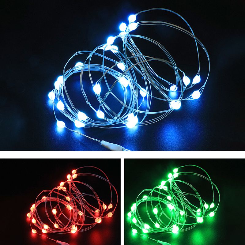 Modern Symphony LED Silver Wire Global Rope Light for Christmas Tree Decorate