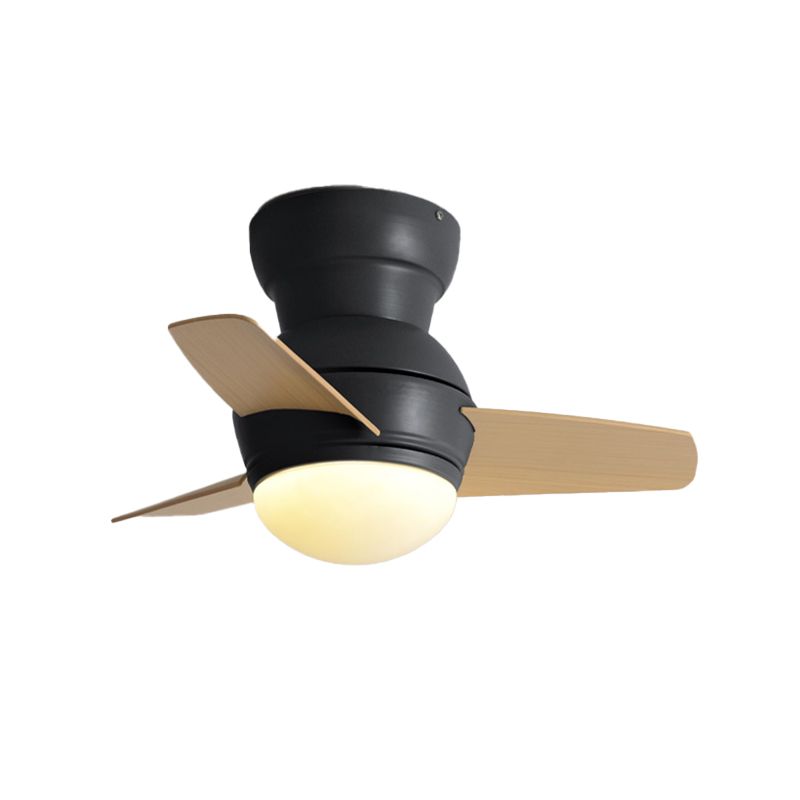 Metal Ceiling Fan Lamp Modern Style 1 Light Ceiling Fan Light for Children's Room