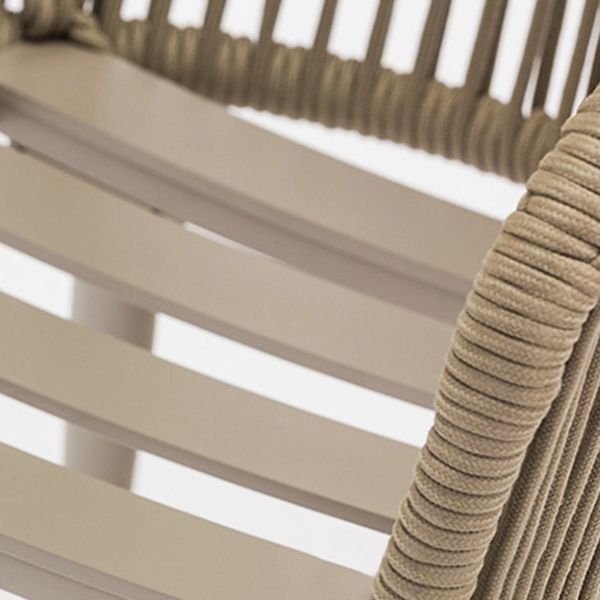 Grey Boho Style Dining Set Metal Oval 1/5/7 Pieces Dining Set