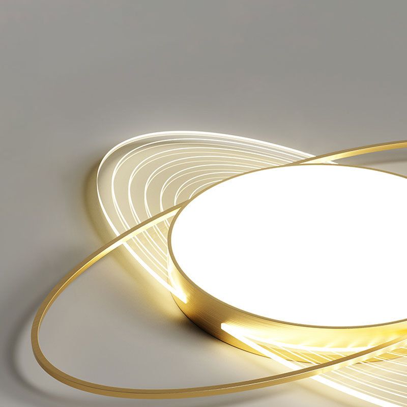 Ronde Flush Light Acryl Modern Flush Mount Plafond lichte armaturen voor slaapkamer