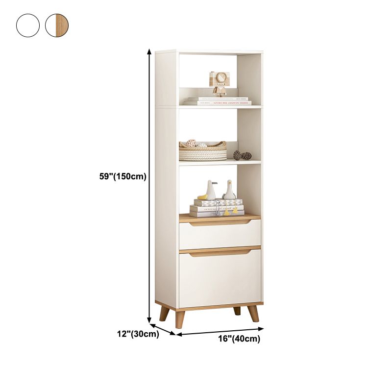 Standard Bookcase Scandinavian Shelf Bookcase for Home Office