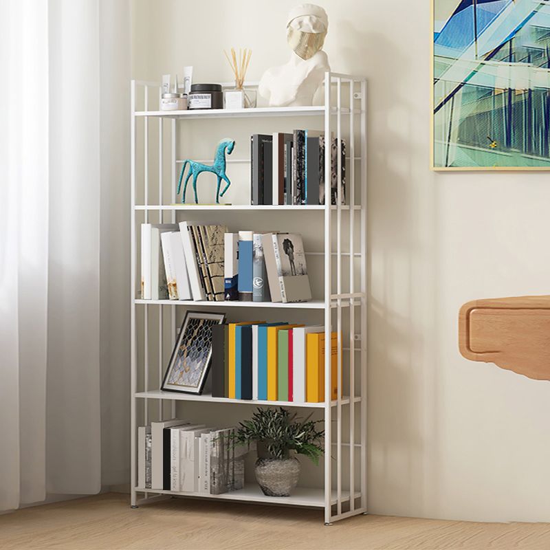 9.84"W Bookshelf Contemporary Style Open Back Bookcase for Home Office